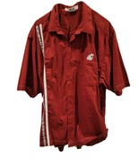 Washington State L S/S Red Button Down Shirt Men&#39;s Size Large Antigua Sport - $423.35 MXN