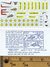 1960's Aurora Thunderjet Vibrator Slot Car Decal Set ! - £15.72 GBP