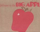 Welcome to the BIG APPLE Placemat Always Open  - $17.82