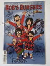 BOB&#39;S BURGERS #5 VOL 2 RARE Signed Remark ComicXposure VARIANT Ltd TO 50... - $37.39