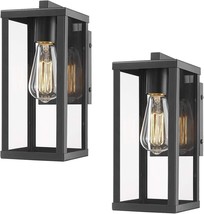 Outdoor Wall Lantern Exterior Wall Mount Lights Wall Lighting Fixture 2 ... - $64.97