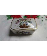 GINORI ITALY FLORAL PILL BOX   VANITY  - $62.44 CAD