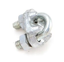 Forney 61011 Wire Rope Clips, Forged Galvanized, 3/16-Inch - $13.86