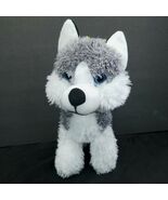 Siberian Husky Puppy Dog 11&quot; Plush Stuffed Animal Classic Toy Co Wolf Dog - €13,00 EUR
