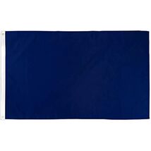 Navy Blue Flag Solid Color Banner Advertising Pennant Decoration Decor 3... - $8.99