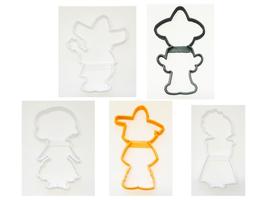 Mariachi Spanish Mexican Fiesta Set of 5 Cookie Cutters USA PR1497 - £7.16 GBP