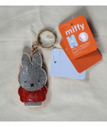 New Miffy @ Mercis bv Japan Rhinestone Key Chain Ring Charm 3.25&quot; x 1.75&quot; - $13.50 CAD