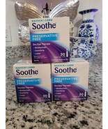 3 Bausch Lomb Soothe Preservative-Free Lubricant Eye Drops 30 Ct Vials E... - $29.69