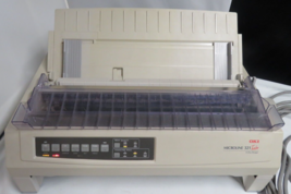 Okidata 321 Turbo Dot Matrix Printer Parallel Usb GE7100A - $197.95