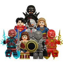 18pcs The Flash (2023) Supergirl General Zod Dark Flash Wonder Woman Minifigures - £15.65 GBP