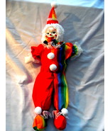 Vintage Porcelain Clown Doll  - £28.49 GBP