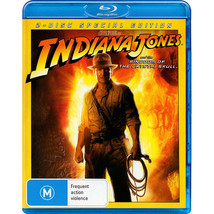 Indiana Jones and the Kingdom of the Crystal Skull Blu-ray | Steven Spielberg&#39;s - $12.83