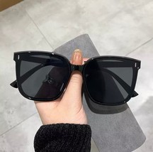 OIMG Vintage Square Sunglasses Women Oversized Sunglass Men Retro Black ... - £13.14 GBP