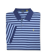 Polo Ralph Lauren Blue Stripe Classic Fit Interlock Polo Shirt, 2XL XXL ... - $107.65 CAD