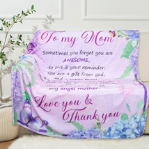 Mother&#39;s Day Gifts for Mom Her, Blanket for Mom Gifts Warm Cozy Soft Purple Thro - £42.74 GBP