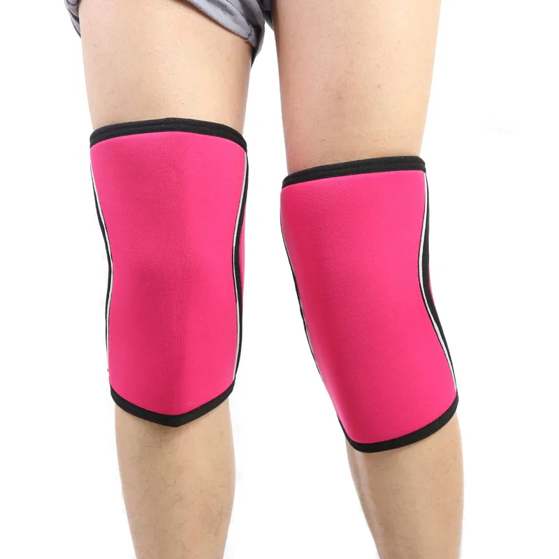 Sporting 1 Pair Men Women Durable Neoprene Knee Sleeves Support Pad Weightliftin - £39.96 GBP