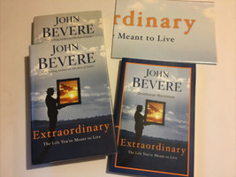 Extraordinary The Life You&#39;re Meant to Live LOT SET John Bevere Workbook Poster - £10.27 GBP