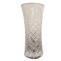 Avon Small Crystal Vase Wheel Cut Pineapple 6.5&quot; 24% Full-Lead VTG - £9.28 GBP