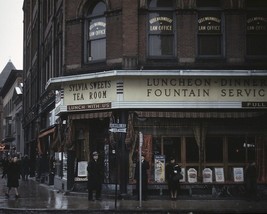 Sylvia Sweets Tea Room in Brockton Massachusetts 1940 Photo Print - £6.96 GBP+