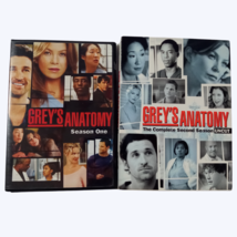 Grey&#39;s Anatomy: Season 1 &amp; Season 2 Uncut DVD Set | Includes Unaired Scenes - £7.59 GBP