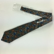 Genuine Oleg Cassini 100% Silk Handmade Stylish Formal/Casual Tie Multi Coloured - £8.70 GBP