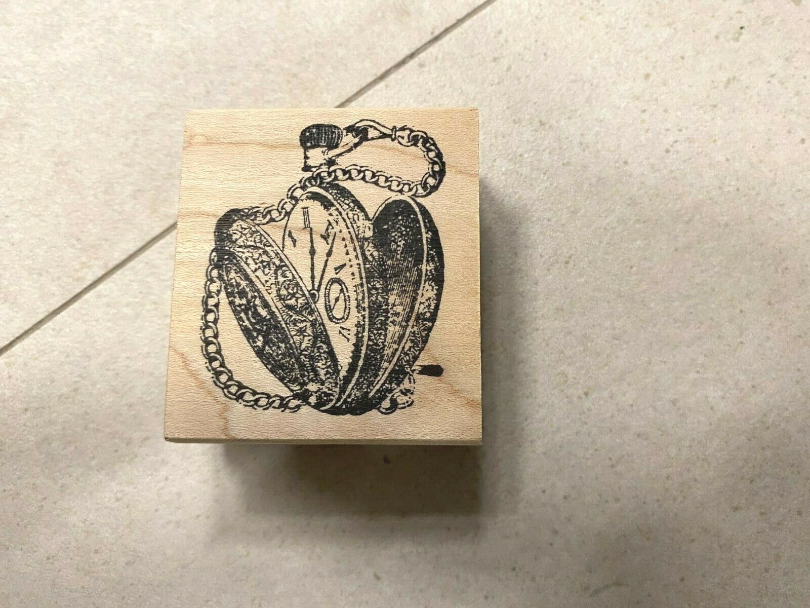 All About Time Clocks New Wood Mounted Rubber Stamps Buy More & Save! Item image 13