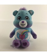 Care Bears Bestie Dream Bright Bear 10&quot; Plush Bean Bag Stuffed Animal To... - $24.13 CAD