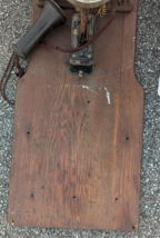 Vintage CHICAGO TELEPHONE SUPPLY CO. Wood Wall Phone As Is Parts Repair image 7