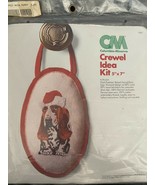 Columbia-Minerva Crewel Idea Kit 1978 Hush Puppies Basset Hound Door Sig... - £7.86 GBP