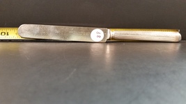Antique Silverplate knife 1865 Wm Rogers Mfg Co. warranted 12 DWT 1907 D... - $5.00