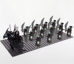 Elf Guards VS Orcs Half Beast Human Army Azog Solider Minifig T5013 no P... - $23.99