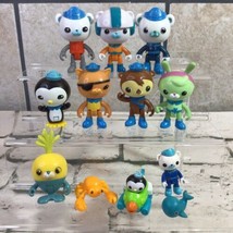 Disney Jr Octonauts Action Figures Lot Of 12 Pieces Posable Assorted Characters - £23.21 GBP