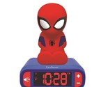 - Marvel Spider-Man Digital Alarm Clock With Night Light Snooze And Marv... - £52.11 GBP