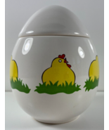 Vintage 4.5 in Waechtersbach Germany Ceramic Chick Easter Egg Vase - $19.79