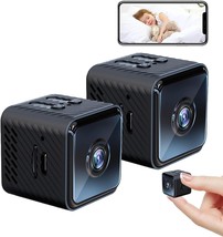 2024 Wireless Security Camera Mini Camera Outdoor Indoor with Audio Hidden Camer - £38.33 GBP