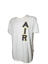 Nike Air Spellout Jordan Brand White Shirt Mens Raised Letters Womens XL... - £15.47 GBP