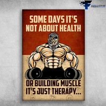 An weightlifting man some days its net about health or building muscle its just therapy thumb200