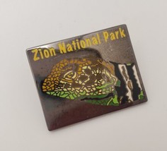 Zion National Park Utah Iguana Lizard Collectible Souvenir Pin - $16.63