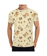 Dogs Men&#39;s All Over Print T-shirt (USA Size) - $36.67 CAD