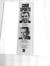 1971 Ad Newswatch on KRON-TV 4, San Francisco Ed Hart &amp; Bob Marsden - $165.67 MXN