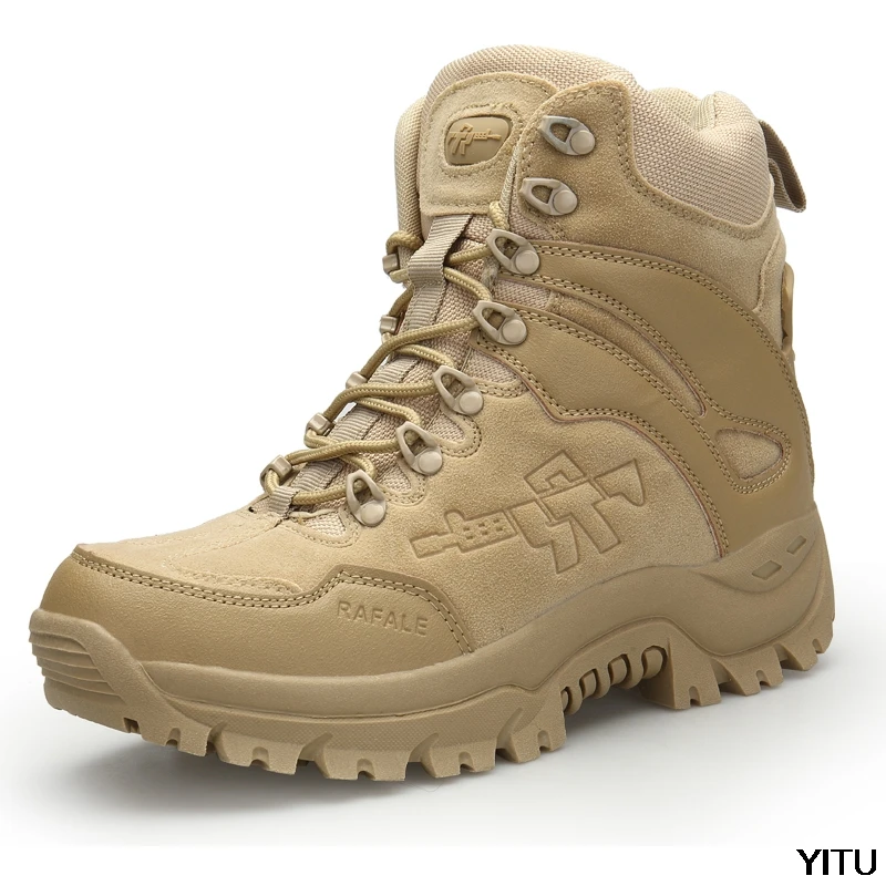 New Autumn Winter  Boots Outdoor Male Hi Boots Men Special Force Desert  Combat  - £209.51 GBP