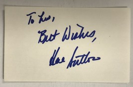 Hal Sutton Signed Autographed 3x5 Index Card - Golf Legend - £15.66 GBP