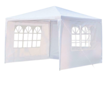 Waterproof White 10&#39;x10&#39; Outdoor Canopy Tent Party Wedding Gazebo Pavilion Cater - £46.27 GBP