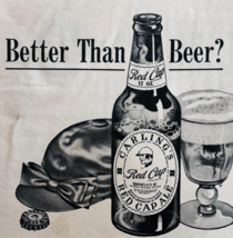 1953 Carling&#39;s Red Cap Ale Beer Advertisement Brewery Vintage Antique DW... - $19.99