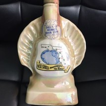 Vintage Jim Beam Whiskey Decanter Florida Sea Shell Headquarters of the World - £10.24 GBP