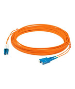 Addon ADD-SC-LC-0-3M6MMF ADDON 0.3M SC TO LC ORANGE OM1 DUPLEX OFNR (RIS... - $63.54 CAD