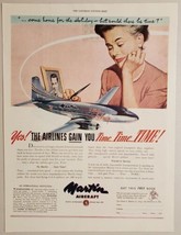 1948 Print Ad Martin Aircraft 2-0-2 Passenger Airplane Glenn Martin Baltimore,MD - £11.47 GBP