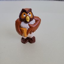 Disney owl Winnie the Pooh book toy figure - £6.23 GBP