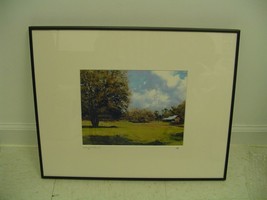 ART PHOTOGRAPHY field scenery trees in color by L. Santucci Frames 16x20in - £48.69 GBP