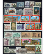 Architecture Stamp Collection MNH/Used All Different ZAYIX 1024S0499 - $8.06